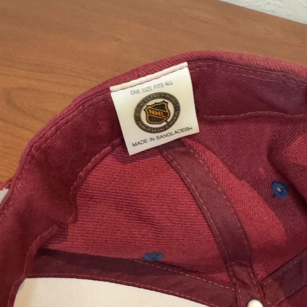 Colorado Avalanche Hat Cap‎ Snapback Red One Size Zephyr Wool Blend NHL Puma